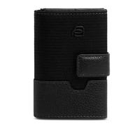 Piquadro Marcel Étui pour cartes de crédit Protection RFID Cuir 11.5 cm noir