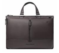 Piquadro Marcel Porte-documents Cuir 42 cm Compartiment pour ordinateur portable brun