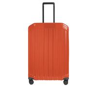 Piquadro - Medium size - expandable 4 wheel suitcase - unisex - Valises - Orange - Taille: ONE Size
