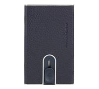 Piquadro Modus Étui pour cartes de crédit Protection RFID Cuir véritable 6 cm bleu