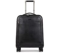 Piquadro Modus Mallette Ordinateur à roulettes, Noir