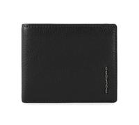 PIQUADRO Men's Wallet Flip Up ID Window Nero