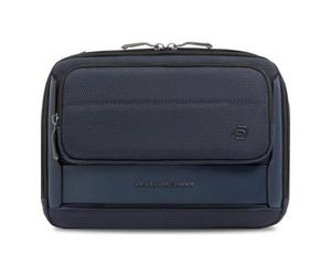 Piquadro Oberon Sac à bandoulière Protection RFID 24 cm bleu