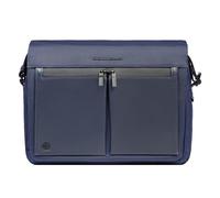 Piquadro Orion Attaché-case 34 cm Compartiment ordinateur bleu
