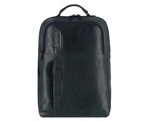 Piquadro P15S Daypack Cuir 43 cm Compartiment pour ordinateur portable bleu