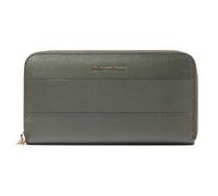 Piquadro Patricia Porte-monnaie Protection RFID Cuir véritable 19 cm vert