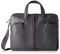 Piquadro PC 14", CARTELLA Due MANICI Mixte Adulte, blu/Marrone, Taglia Unica -