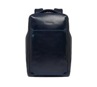 Piquadro - Personalizable laptop backpack 14 - Homme - Sacs - Bleu - Taille: ONE Size