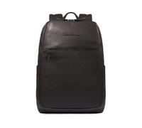 Piquadro - Personalizable laptop backpack 14 - Homme - Sacs - Brun - Taille: ONE Size