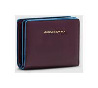 Piquadro - Petit portefeuille bifold - Femme - Accessoires - Rouge - Taille: ONE Size