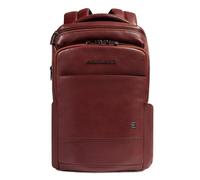 Piquadro Philip Daypack Cuir 40 cm Compartiment pour ordinateur portable brun