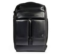 Piquadro Philip Daypack Cuir 50 cm Compartiment pour ordinateur portable noir