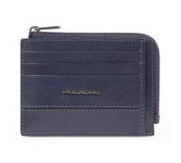 Piquadro Philip Étui pour cartes de crédit Cuir 11 cm bleu