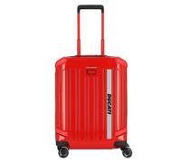 Piquadro Piquadro x Ducati 4 roulettes Trolley de cabine 55 cm rouge