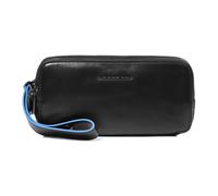 Piquadro - Pochette avec trois compartiments - Homme - Sacs - Noir - Taille: ONE Size