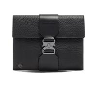 Piquadro Materia Sac pour homme Cuir véritable 22 cm noir