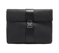 Piquadro Materia Sac pour homme Cuir véritable 22 cm noir