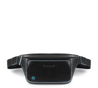 Piquadro Blue Square Sac banane en cuir 29 cm noir