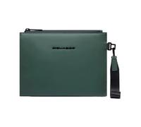 Piquadro - Pochette résistante à l'eau - Homme - Sacs - Vert - Taille: ONE Size