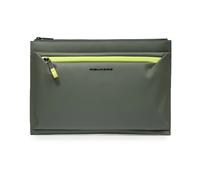 Piquadro - Pochette résistante à l'eau pour iPad Pro 12.9" - Homme - Sacs - Vert - Taille: ONE Size