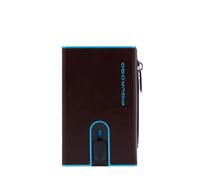 Piquadro - Pop-up wallet with money pocket - Homme - Accessoires - Brun - Taille: ONE Size
