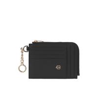 Piquadro - Porte-cartes avec porte-clés - Femme - Accessoires - Noir - Taille: ONE Size