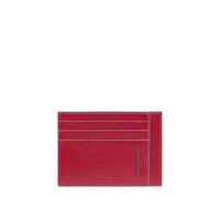Piquadro - Porte-Cartes Blue Square RFID en Cuir - Homme - Rouge