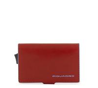 Piquadro Porte-Cartes de crédit en métal Homme métal et Cuir Cuir