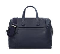 Piquadro Porte-documents Cuir 43.5 cm Compartiment pour ordinateur portable bleu