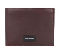 Piquadro Porte-monnaie Harper RFID cuir 14 cm brun