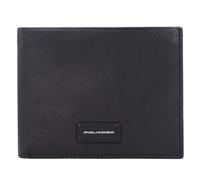 Piquadro Porte-monnaie Harper RFID cuir 14 cm noir