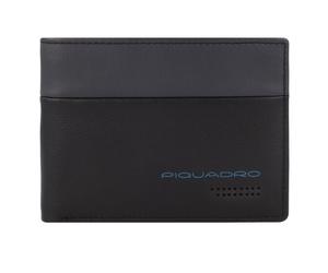 Piquadro Porte-monnaie Urban RFID cuir 13 cm noir