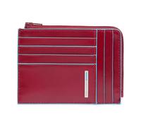 Piquadro - Porte-monnaie zippé - Homme - Accessoires - Rouge - Taille: ONE Size