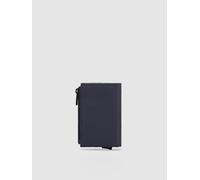Piquadro Portefeuille Compact Pop-up avec Porte-Monnaie Homme Bleu
