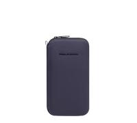 Piquadro Porte-Passeport zippé Homme Tissu Bleu