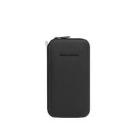 Piquadro Porte-Passeport zippé Homme Tissu Noir