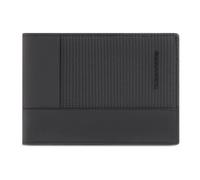 Piquadro - Portefeuille à 7 fentes pour cartes et protection Rfid - Homme - Accessoires - Noir - Taille: ONE Size