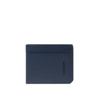 Piquadro - Portefeuille avec Compartiment à Documents Amovible - Homme - Accessoires - Bleu - Taille: ONE Size