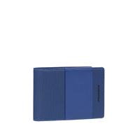 Piquadro - Portefeuille avec fenêtre d'identification rabattable - unisex - Accessoires - Bleu - Taille: ONE Size