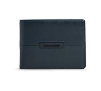 Piquadro - Portefeuille avec fenêtre ID rabattable - Homme - Accessoires - Bleu - Taille: ONE Size