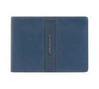 Piquadro - Portefeuille avec fenêtre ID rabattable - Homme - Accessoires - Bleu - Taille: ONE Size