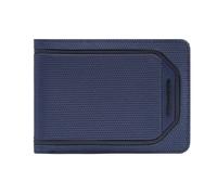 Piquadro - Portefeuille avec poche à monnaie - Homme - Accessoires - Bleu - Taille: ONE Size