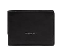 Piquadro Solm Porte-monnaie Protection RFID 12.5 cm noir