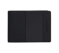 Piquadro - Portefeuille avec poche à monnaie - Homme - Accessoires - Noir - Taille: ONE Size