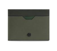 Piquadro - Portefeuille avec poche à monnaie - Homme - Accessoires - Vert - Taille: ONE Size