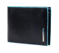 Piquadro Blue Square Porte-monnaie en cuir 12,5 cm nachtblau (PU257B2R-BLU2)