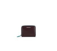 Piquadro - Portefeuille Carré Bleu Rfid - Homme - Accessoires - Brun - Taille: ONE Size