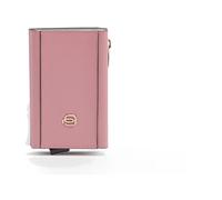 Piquadro - Portefeuille Compact avec Porte-Cartes Pop-Up - Femme - Accessoires - Rose - Taille: ONE Size