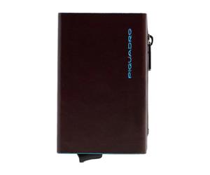Piquadro - Portefeuille Compact avec Système Coulissant - Homme - Accessoires - Brun - Taille: ONE Size