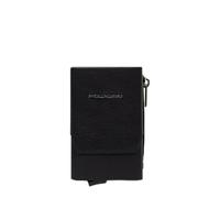 Piquadro, Homme, Accessoires, Noir, Taille: ONE Size Portefeuille pop-up avec poche à billets